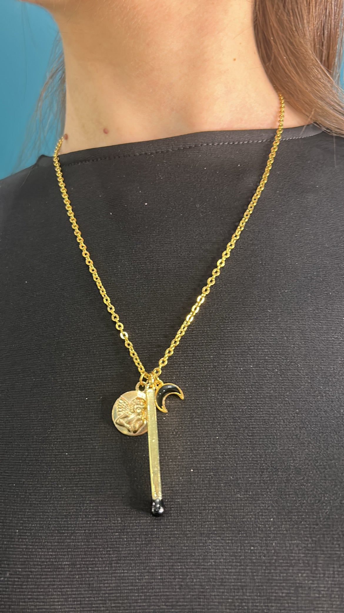 Collana esprimi un desiderio in acciaio