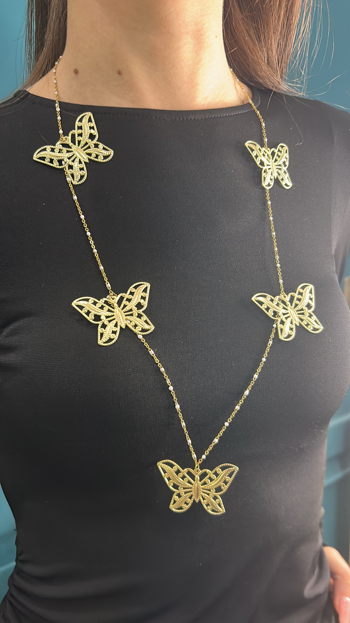 Collana "Serie the beauty" in acciaio