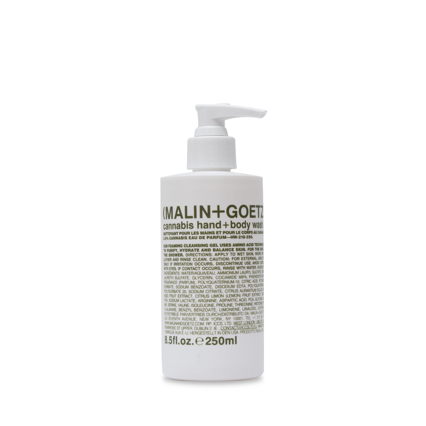 Cannabis hand + body wash 250 ml Malin+Goetz
