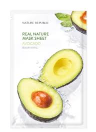 Nature Republic Real Nature Avocado Mask Sheet