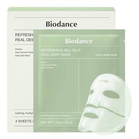 BIODANCE refreshing sea kelp real deep mask