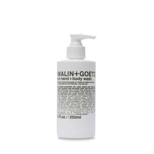 Rum hand + body wash 250 ml Malin+Goetz